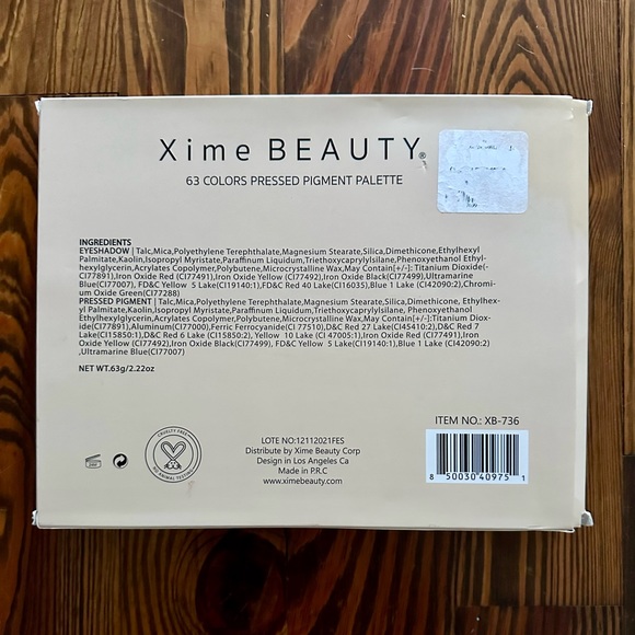NEW! Xime Beauty Goddess Eyeshadow Palette - Picture 8 of 8